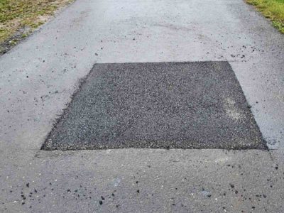asfaltování, opravy výtluků